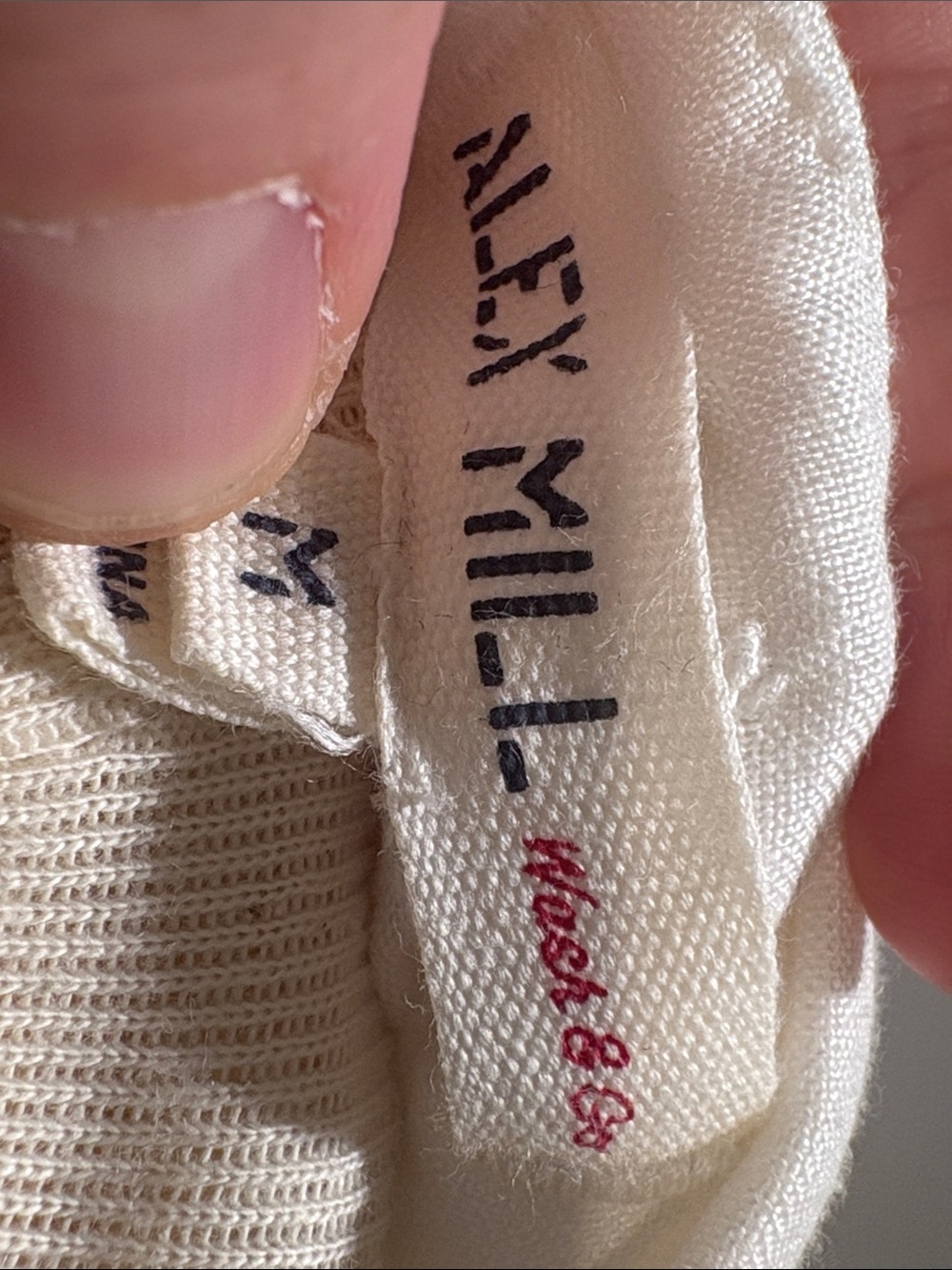 Alex Mill M 100% Linen Utility Shirt in White Linen Shirt with Chest Pockets - Picture 6 of 11